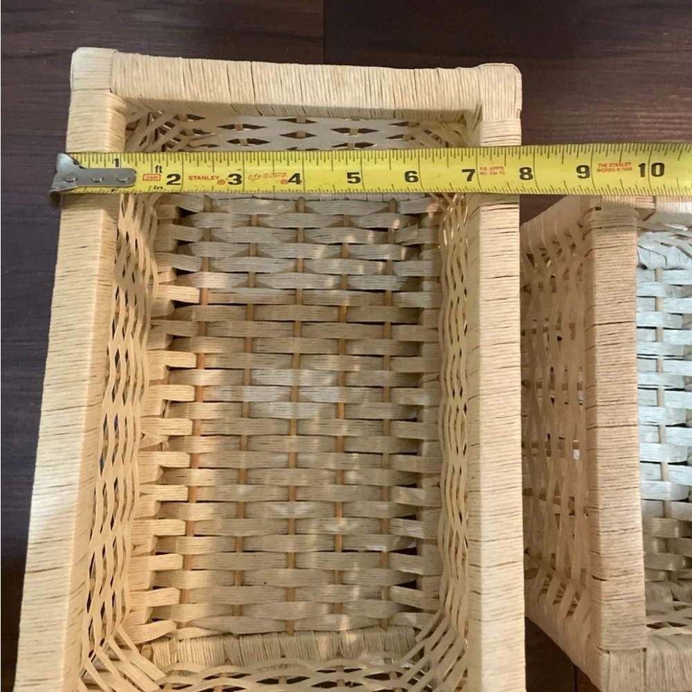Pier One imports nesting baskets Set of 2 - cream